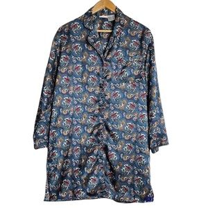 Vintage 90s Intimate Moods Floral Sleepshirt